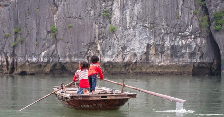 120 | Kids :: Halong Bay, Vietnam, 2012